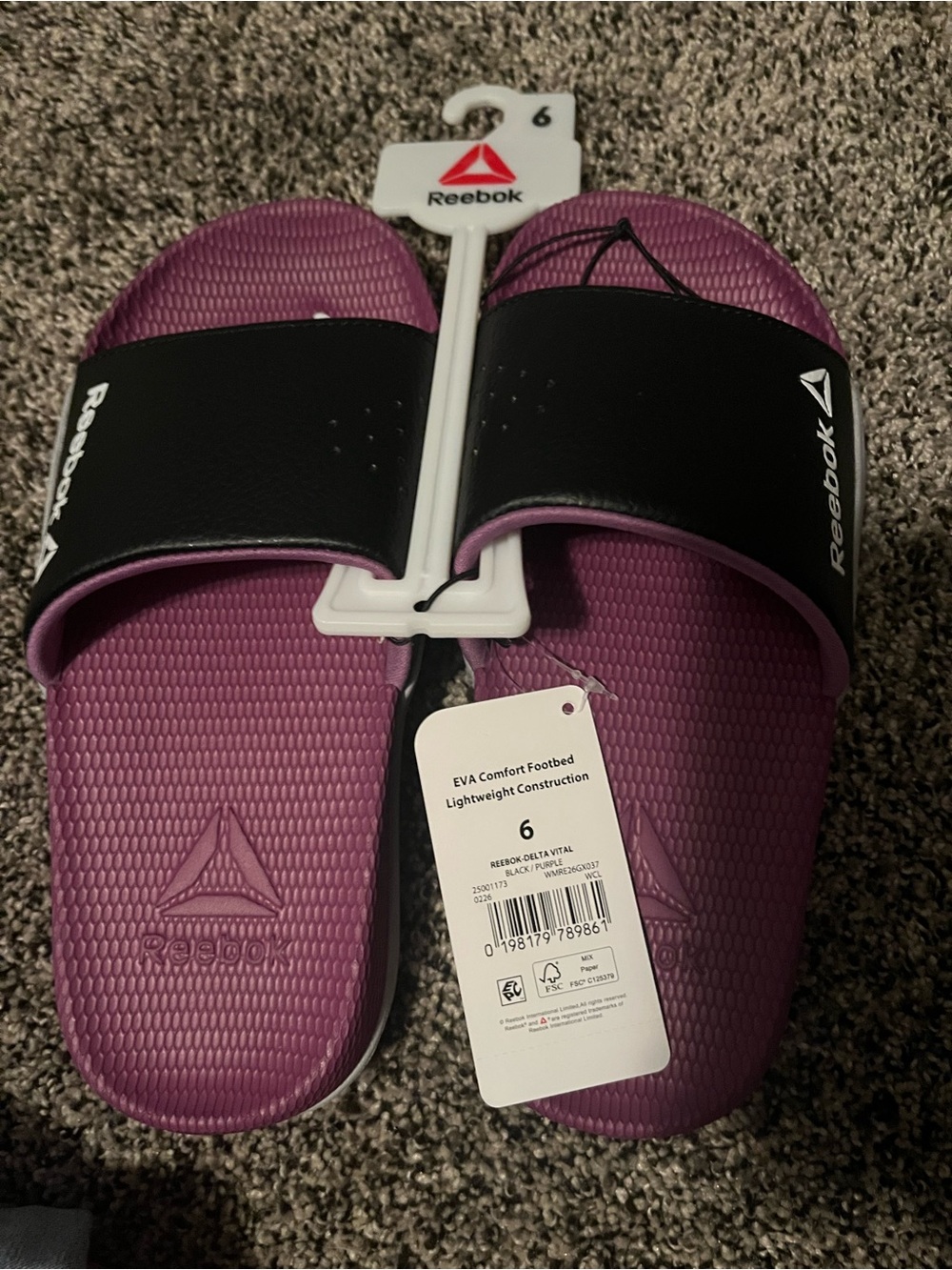 Reebok sandals